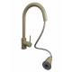 Faucet with pull-out spout PLUTO beige