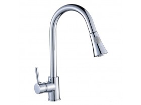 Faucet with pull-out spout PLUTO chrome