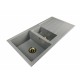 1,5-chamber granite sink  HELEN + gold trap