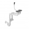 Manual siphon 1,5-chambers
