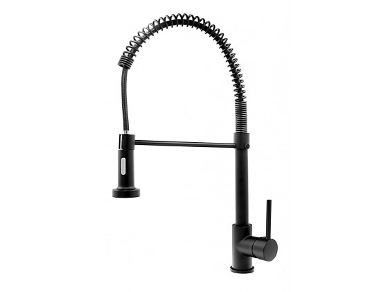 Faucet with pull-out spout SUN black