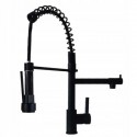 Faucet with pull-out spout  DUO black