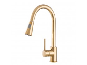 Faucet with pull-out spout PLUTO black