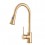 Faucet with pull-out spout PLUTO Gold