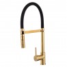 Mixer with swivel spout NEXO gold