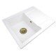 Granite sink one-part RITA + gold trap