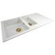 1,5-chamber granite sink  INES + gold trap