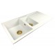 1,5-chamber granite sink  HELEN + gold trap