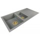 1,5-chamber granite sink  HELEN + gold trap