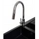 Faucet with pull-out spout PLUTO Slim chrome