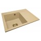 Granite sink one-part MOLLY + gold trap