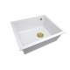 Granite sink one-part SISY + gold trap